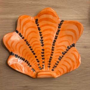 Anthropologie shell trinket dish plate